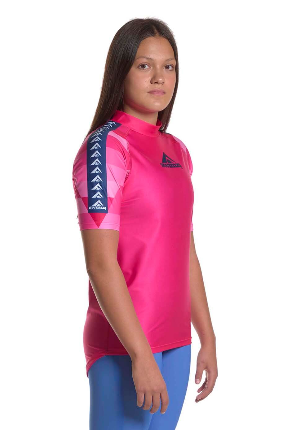 Swimzi Paddle Rash Vest - Pink