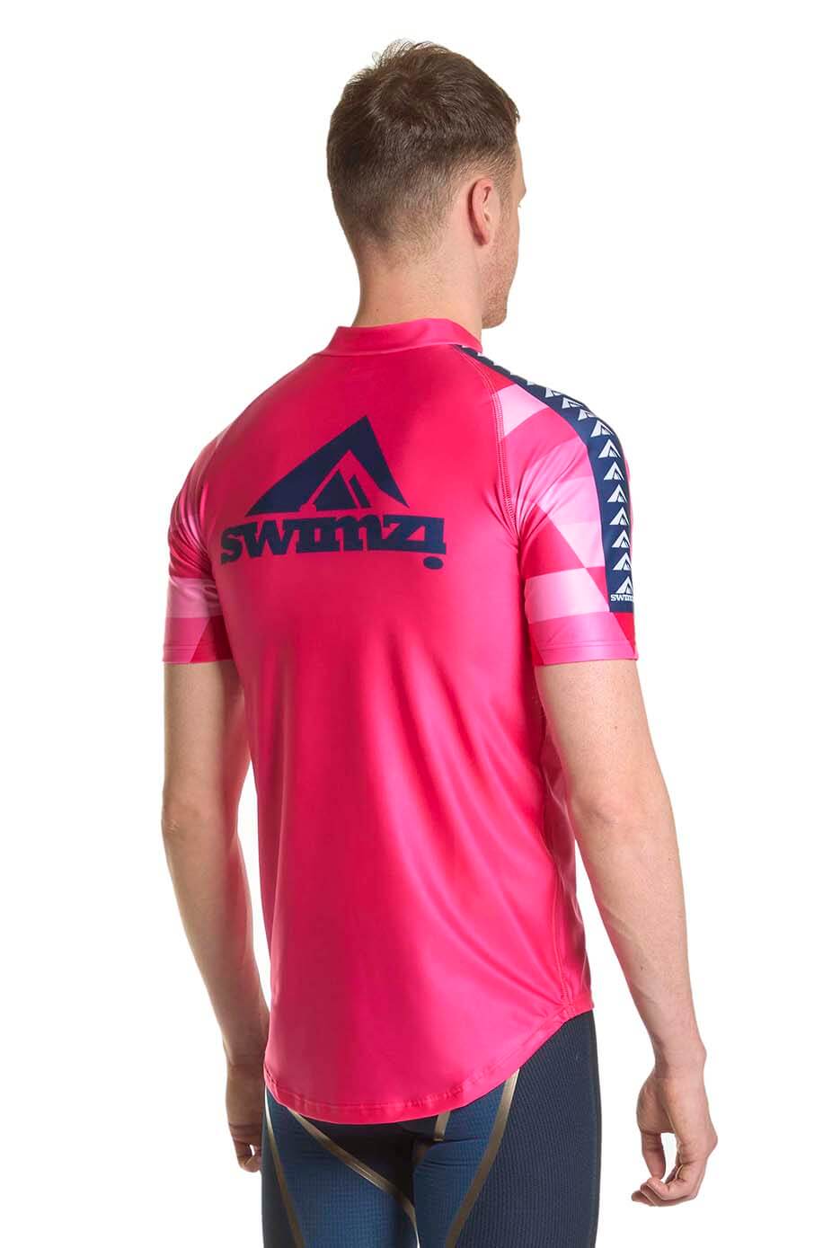 Swimzi Paddle Rash Vest - Pink