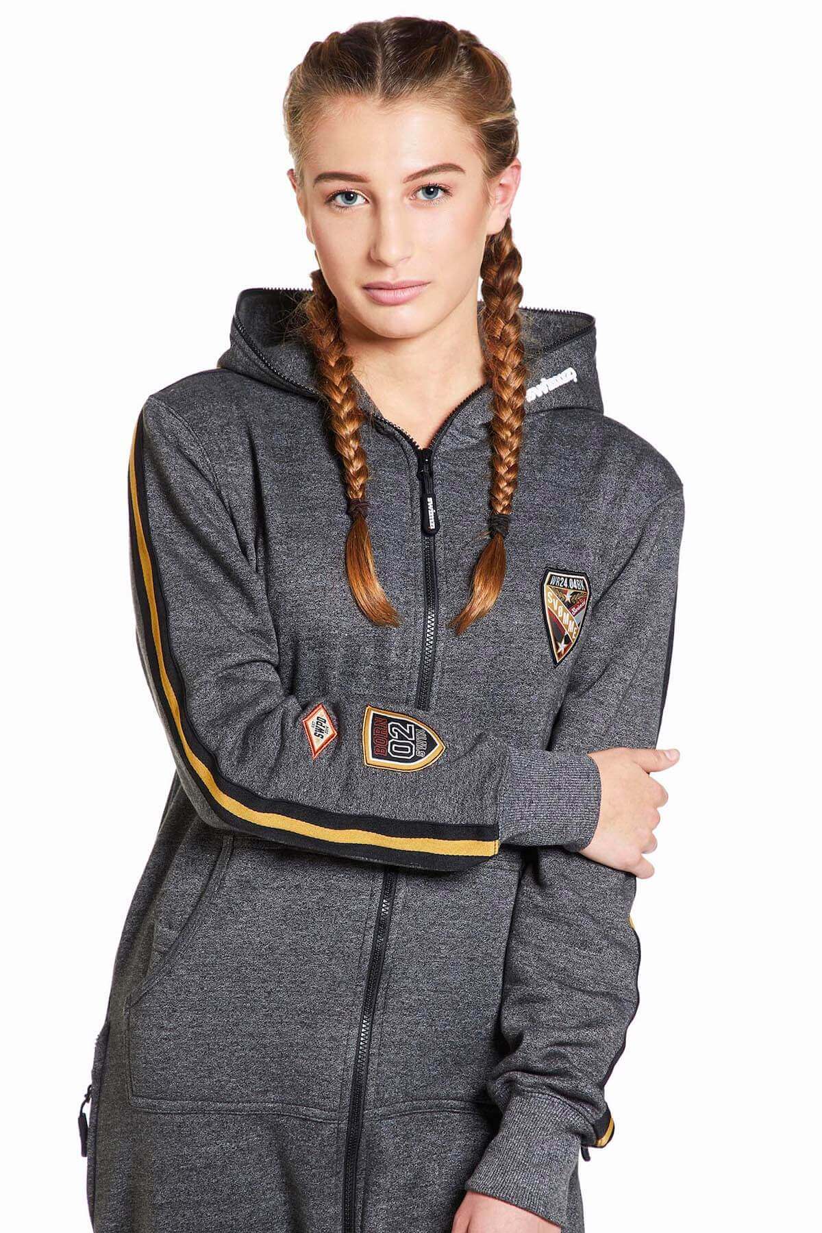 Graphite Swimzi Onesie