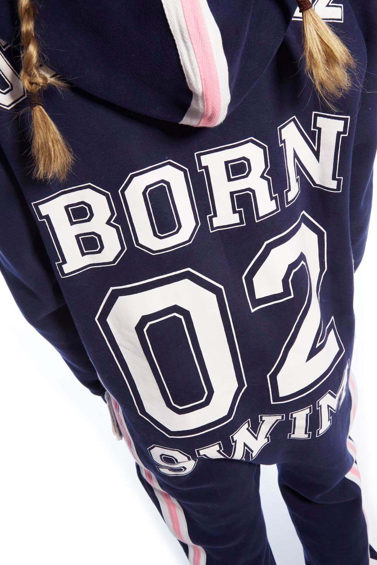 Kids Navy B02S Swimzi Onesie