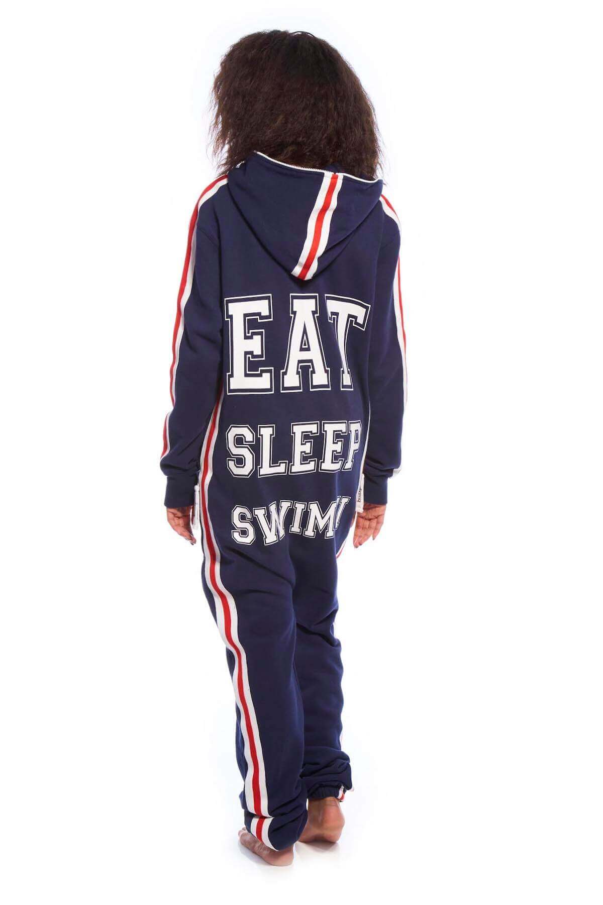 Navy ESS Swimzi Onesie