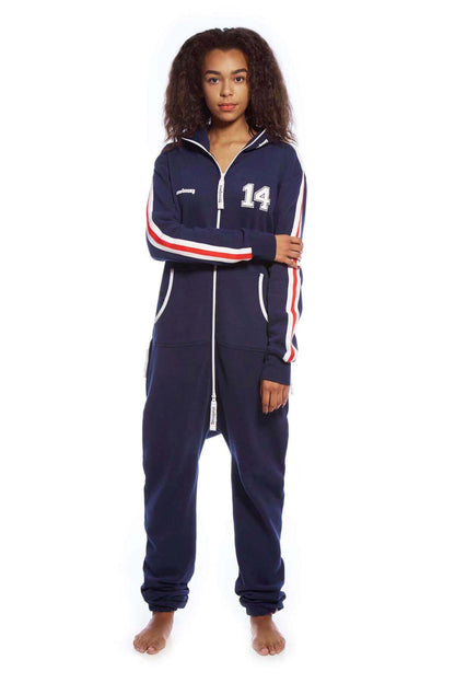 Kids Navy ESS Swimzi Onesie
