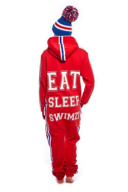 Red ESS Swimzi Onesie