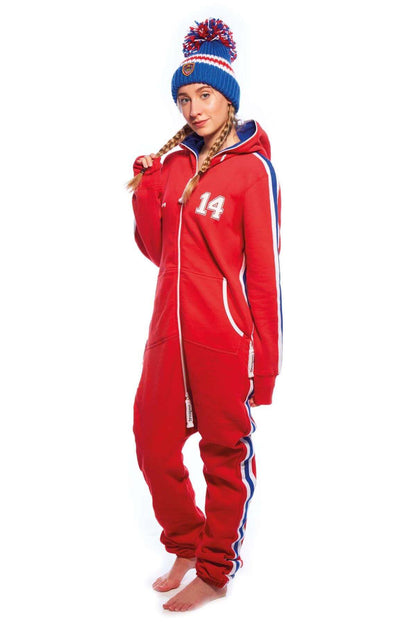 Red ESS Swimzi Onesie