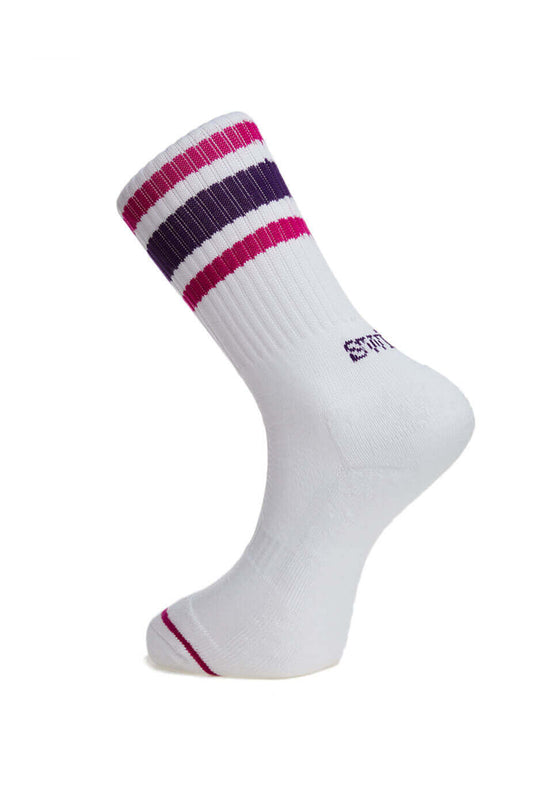 Aubergine & Pink - Slider Socks