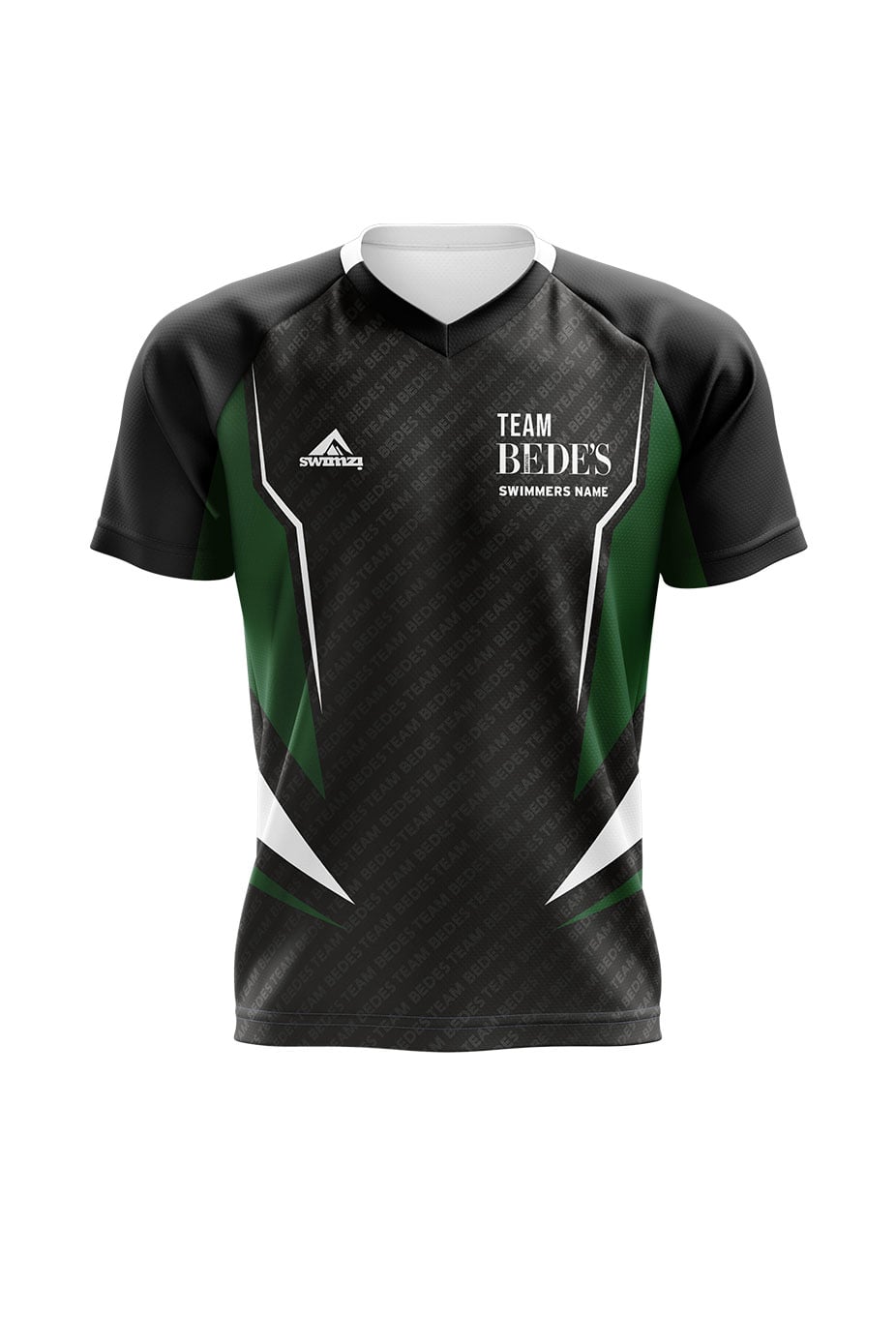 Schools Swimming Super League Kids Unisex Team Bede's Club Shirt - V-Neck