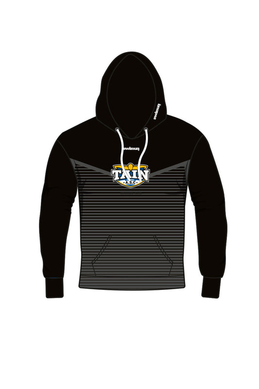 Tain SC Adult Unisex Pullover Performance Hoodie - Black
