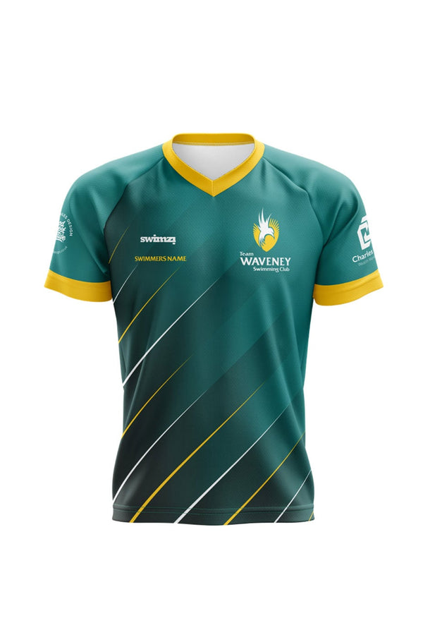 Waveney Swimming Club Adult Unisex Performance Shirt - V-Neck