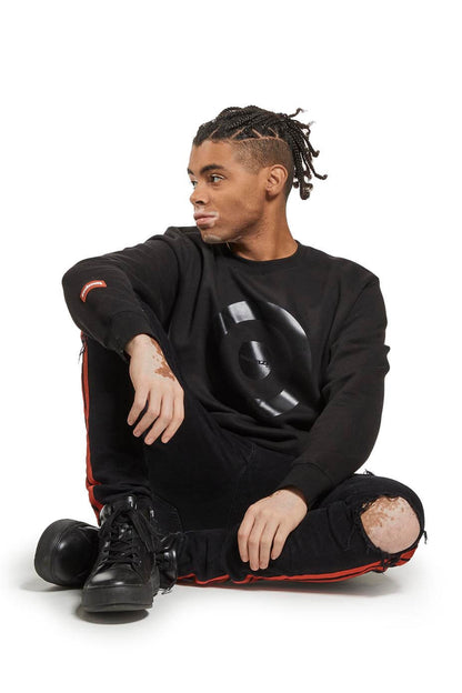 Target Sweatshirt, Black - Unisex