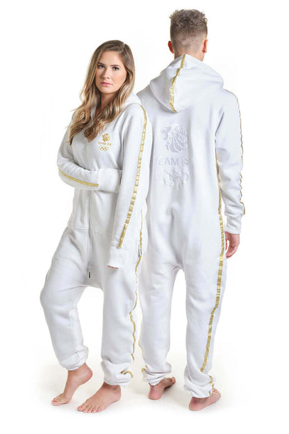 Kids Official TEAM GB Merchandise White Onesie