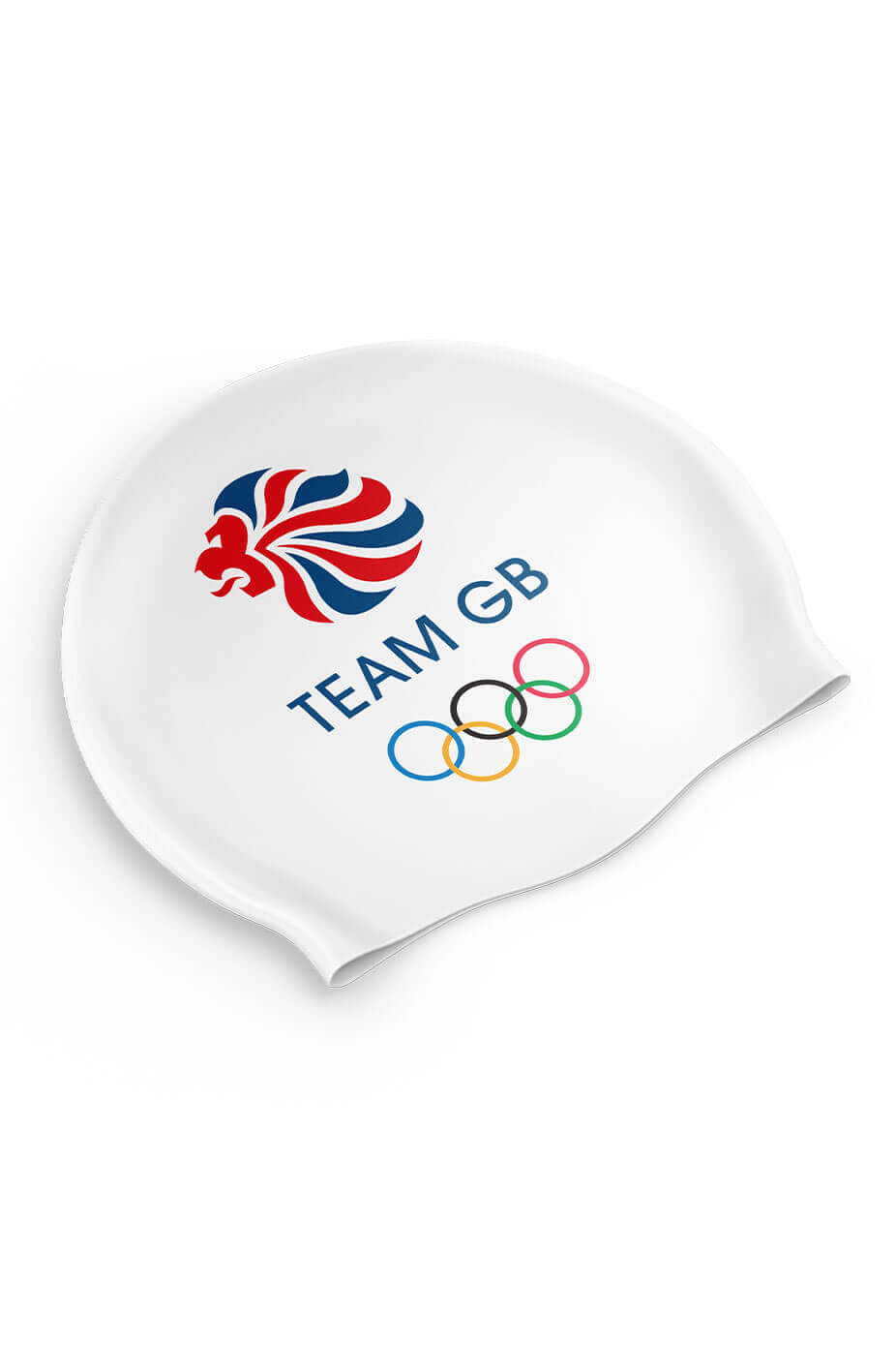 White Team GB Swim Cap