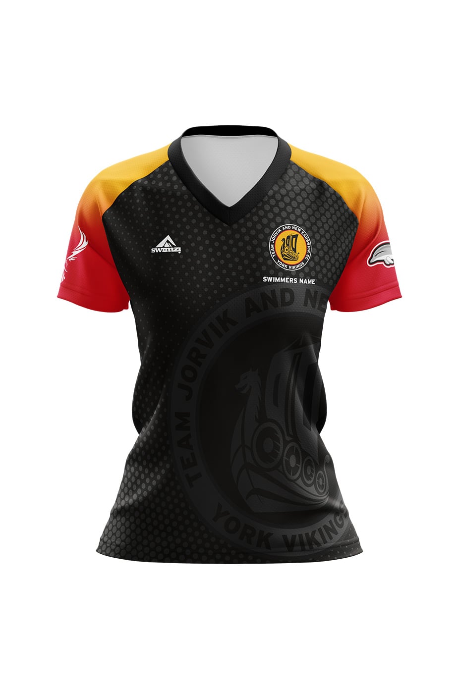 York Vikings Kids Female Club Shirt - V-Neck