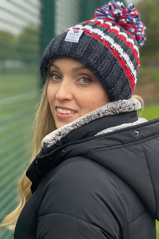 TEAM GB SuperBobble Hat - Striped