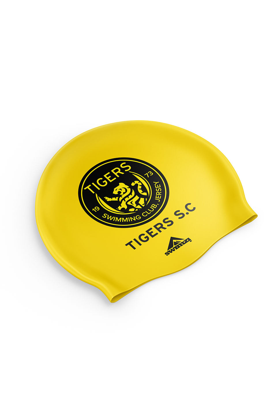 Tigers SC Jersey Unisex Club Swim Cap - Silicone Suede