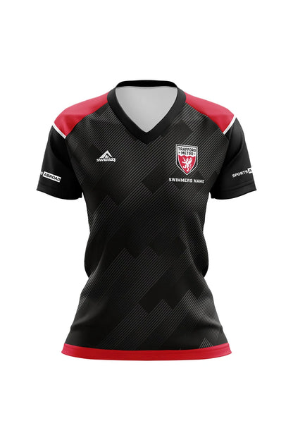 Trafford Metro Kids Female Club Shirt - V-Neck