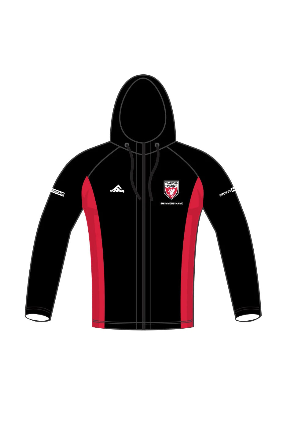 Trafford Metro Kids Unisex Zipped Performance Hoodie