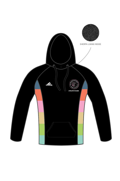 Tribirdsport Coaching Adult Unisex Winter Pullover Performance Hoodie - Black