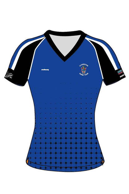 Ulverston ASC Kids Female Polyester Club Shirt - V-Neck