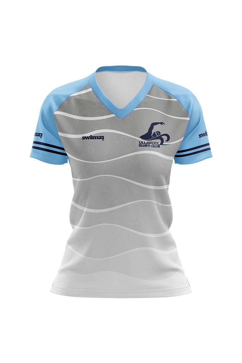 Ullapool SC Kids Female Club Shirt - V-Neck - OPTION 2