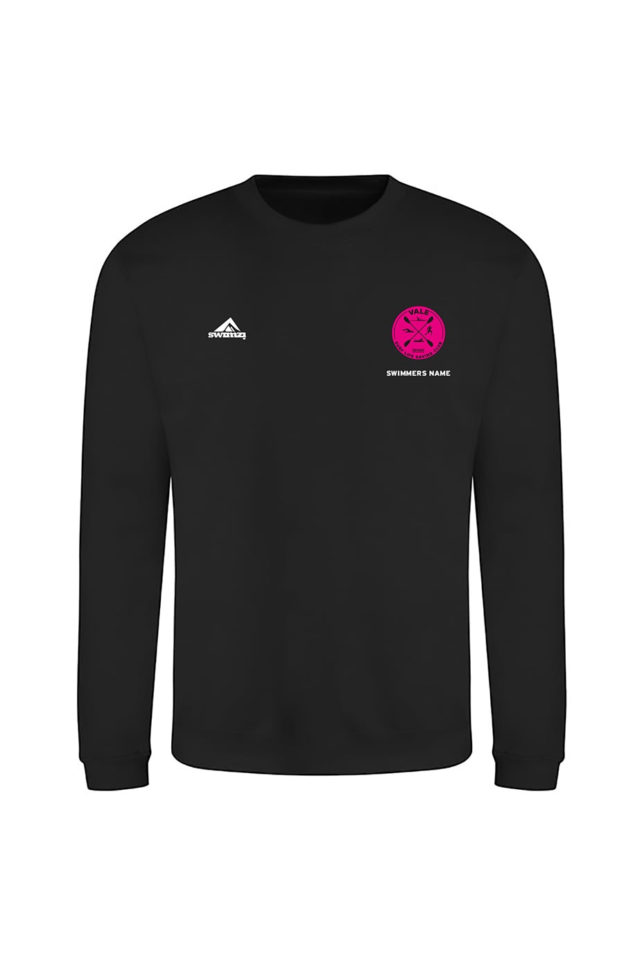 Vale SLSC Kids Unisex Cotton Sweatshirt - Black