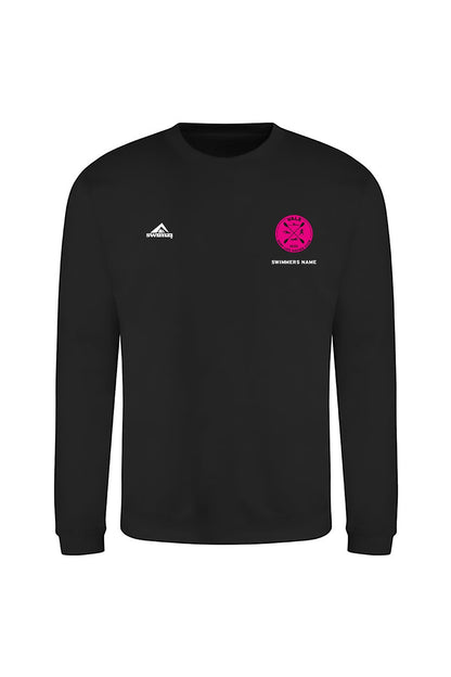 Vale SLSC Kids Unisex Cotton Sweatshirt - Black