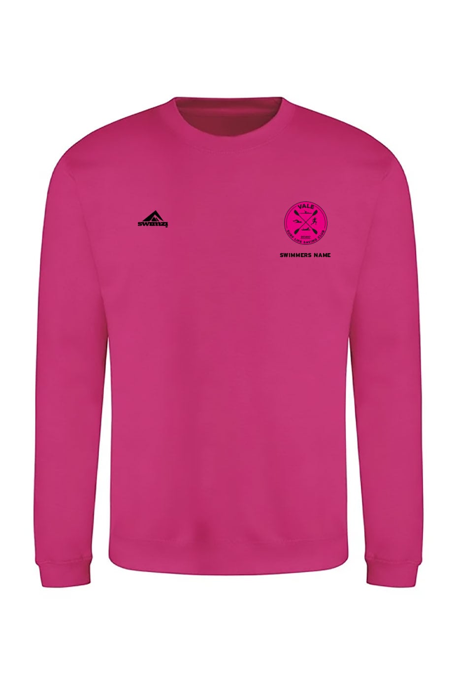 Vale SLSC Kids Unisex Cotton Sweatshirt - Pink