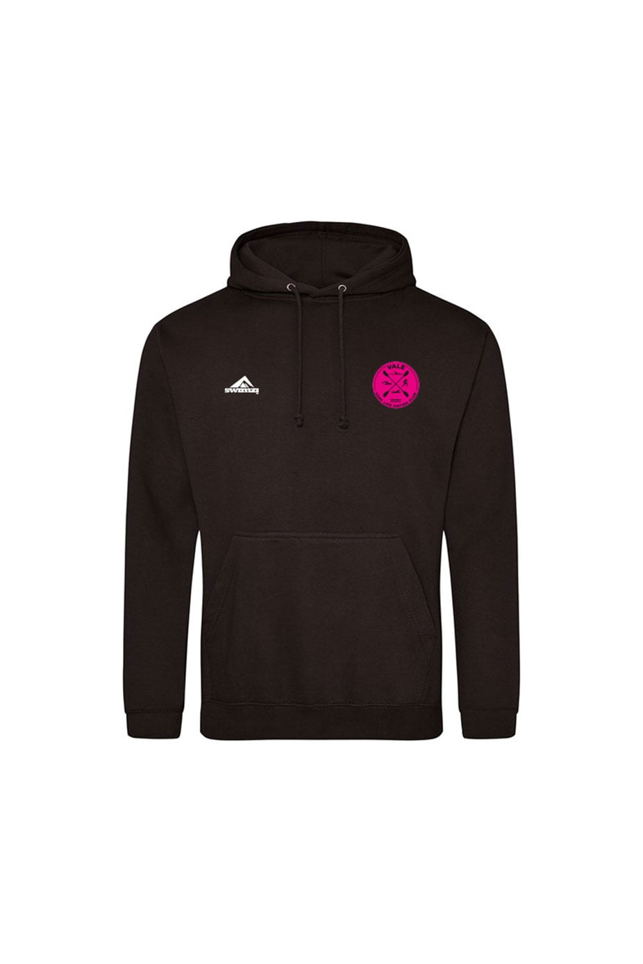 Vale SLSC Kids Unisex Cotton Pullover Hoodie - Black