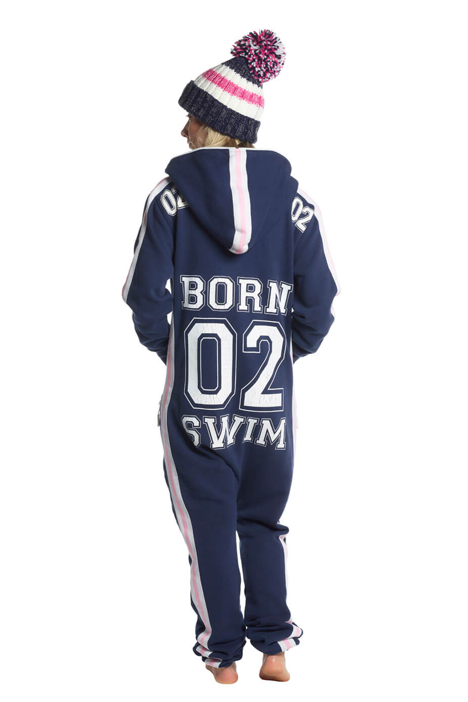 Kids Navy B02S Swimzi Onesie