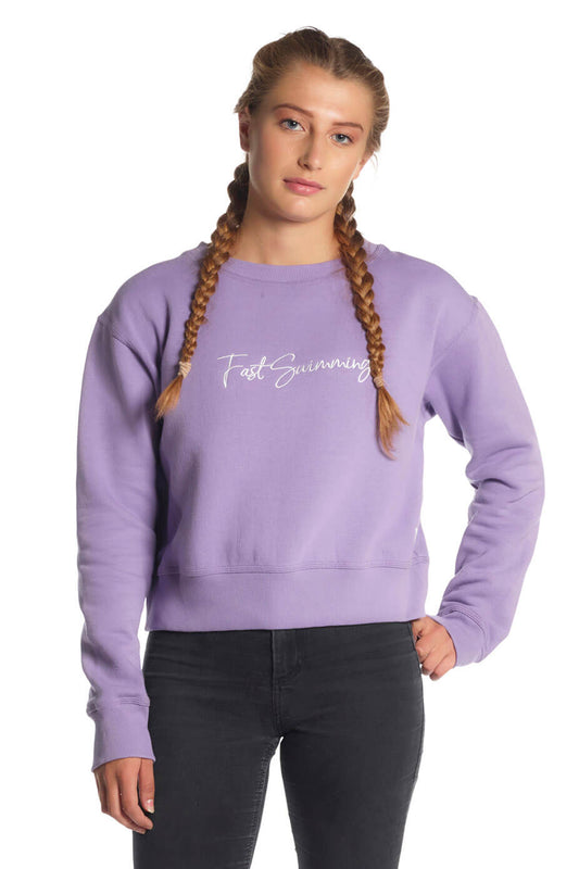 Dusky Violet - Crop Jumper
