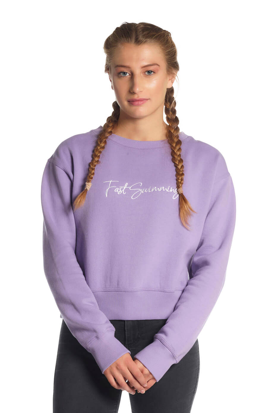 Dusky Violet - Crop Jumper
