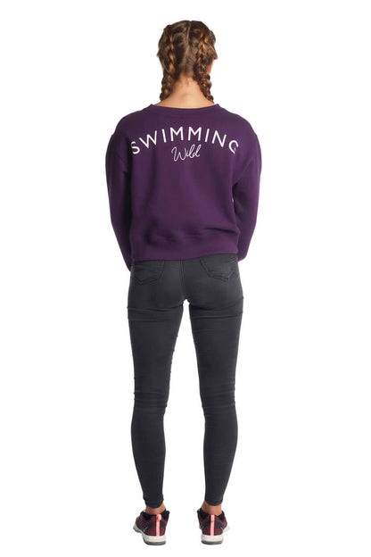 Aubergine - Crop Jumper