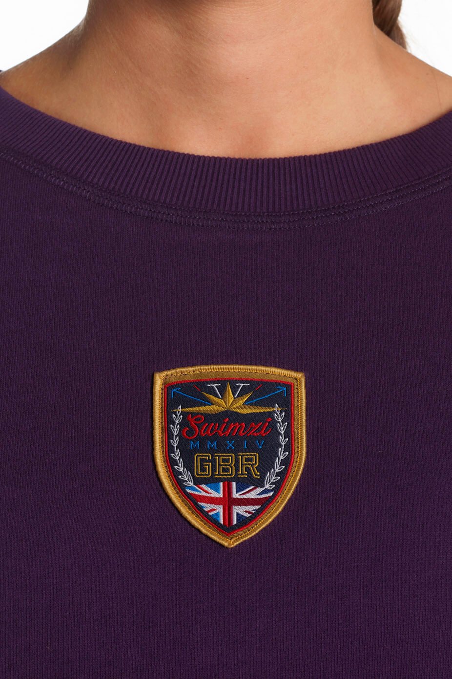 Aubergine - Crop Jumper