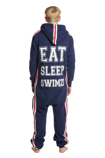 Kids Navy ESS Swimzi Onesie