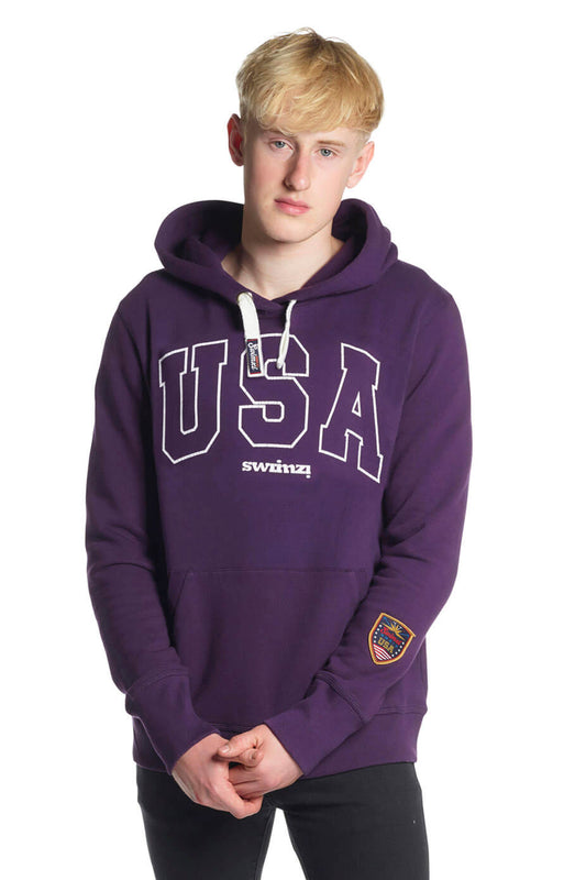 Kids Aubergine - Pullover Hoodie