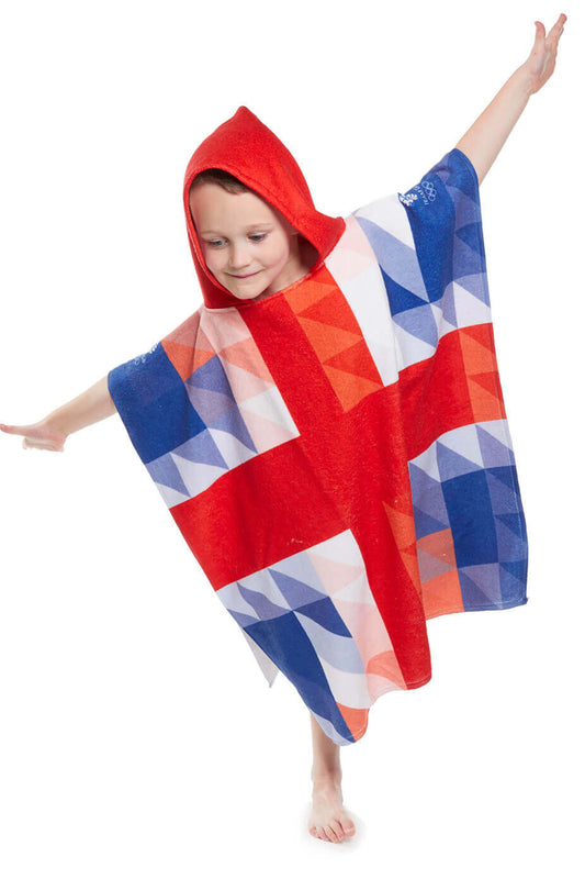 Official TEAM GB Merchandise - Union Jack Poncho