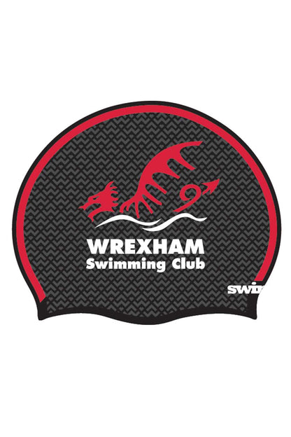 Wrexham SC Unisex Club Swim Cap - Silicone Suede