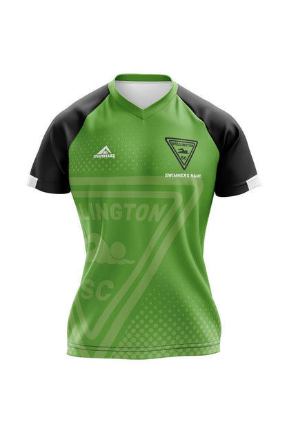 Wellington Telford SC Kids Female Club Shirt - V-Neck