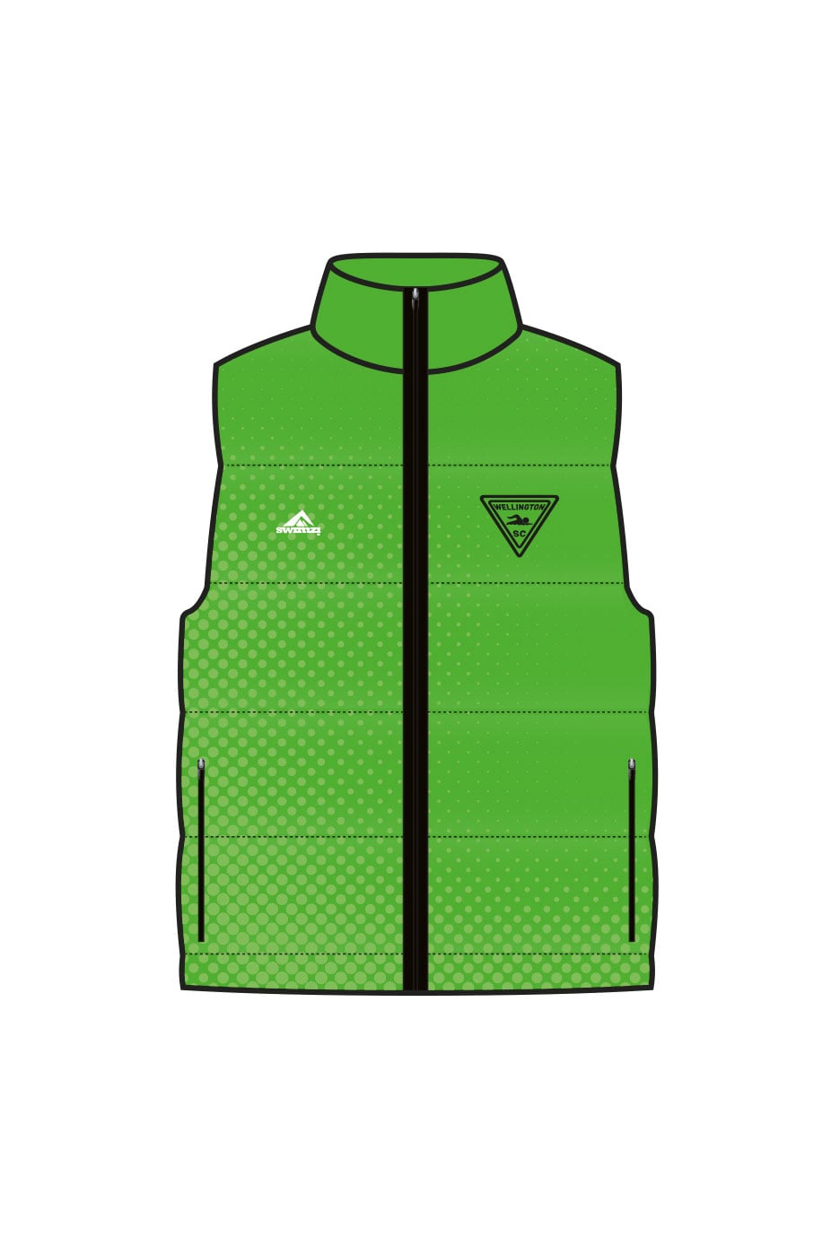 Wellington Telford SC Kids Unisex Reversible Gilet