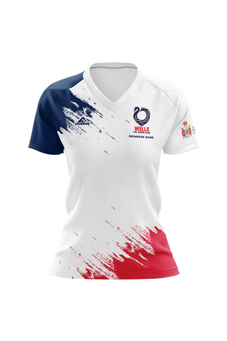 Wells Lifesaving Club Kids Female Club Shirt - V-Neck