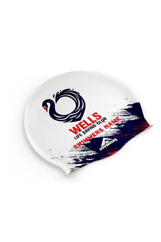 Unisex Club Swim Cap - Silicone Suede