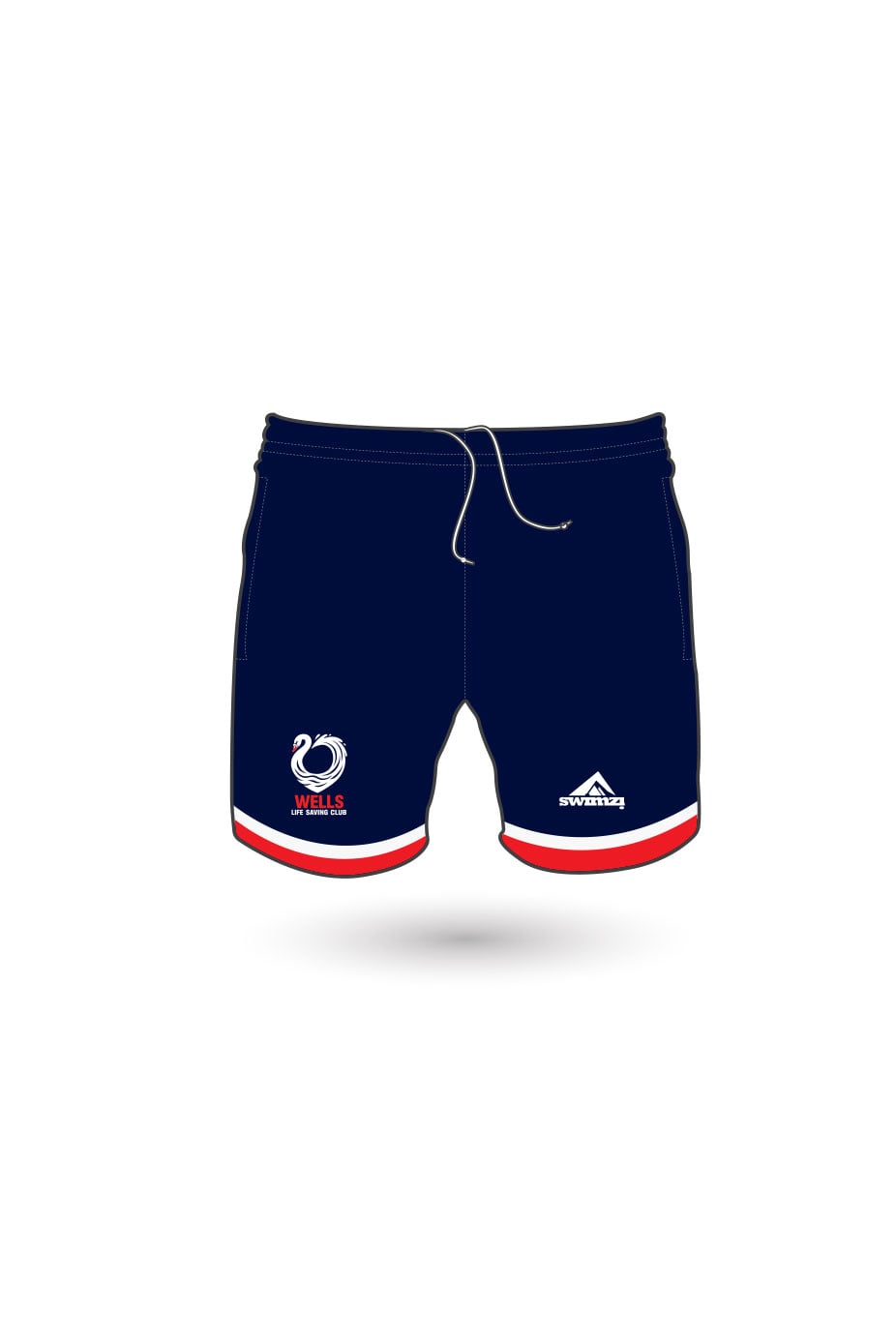 Wells Lifesaving Club Kids Unisex Sport Shorts