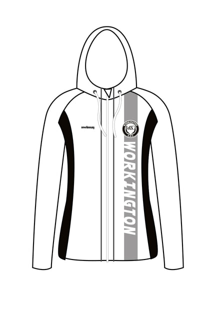 Workington ASC Kids Female Zipped Performance Hoodie