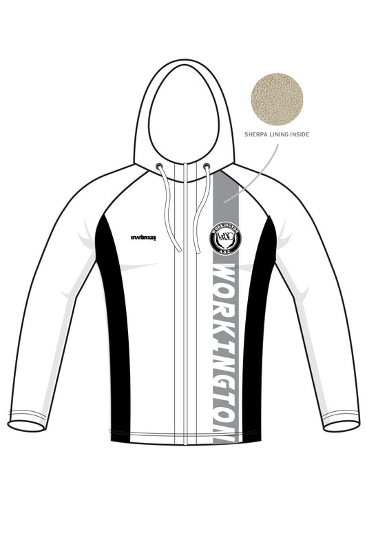 Workington ASC Adult Unisex Winter Zipped Performance Hoodie