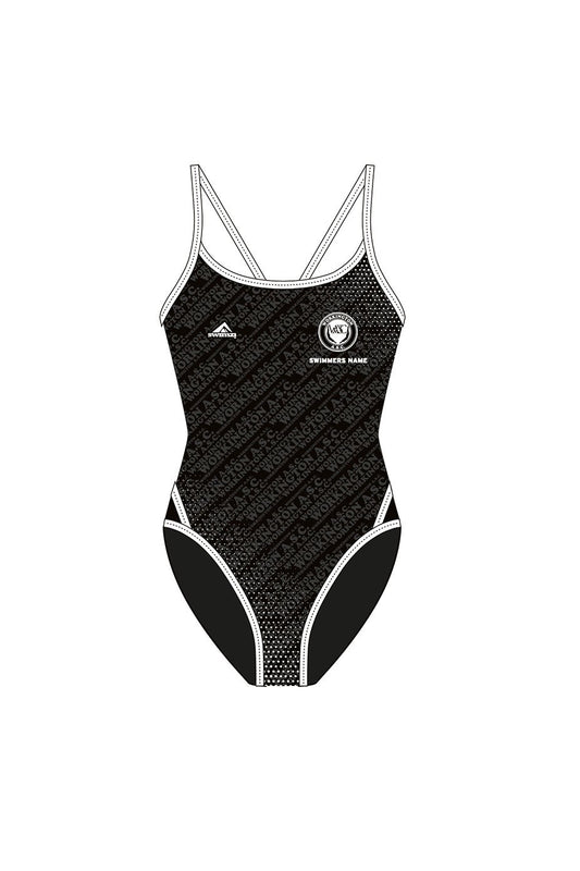 Workington ASC Adult Female Thinstrap Swimsuit OPT2