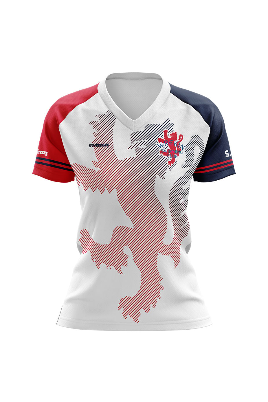 Wrekin SC Kids Female Polyester Club Shirt - V-Neck