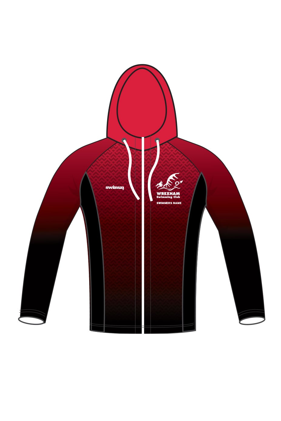 Wrexham SC Kids Unisex Zipped Performance Hoodie