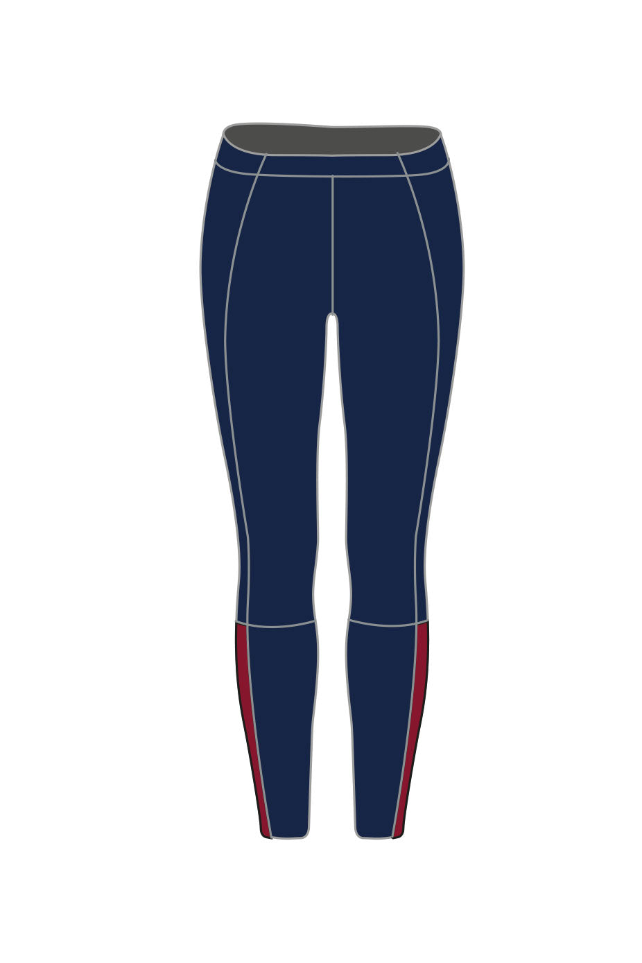 City of Bradford SC Adult Artistic Female Compression Leggings image 1
