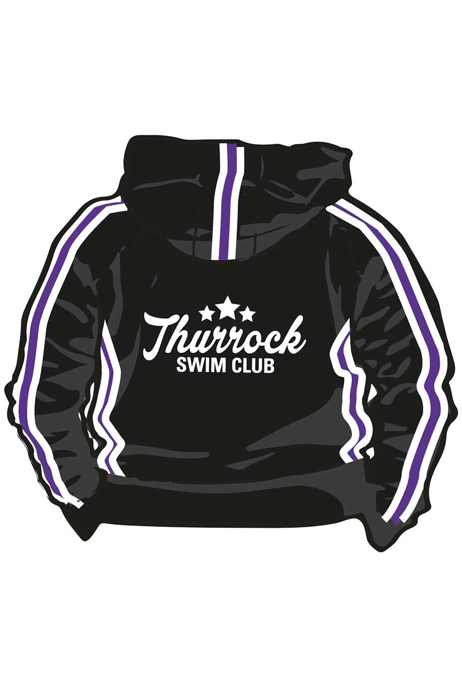 Thurrock SC Adult Unisex Sweat Pullover Hoodie image 1