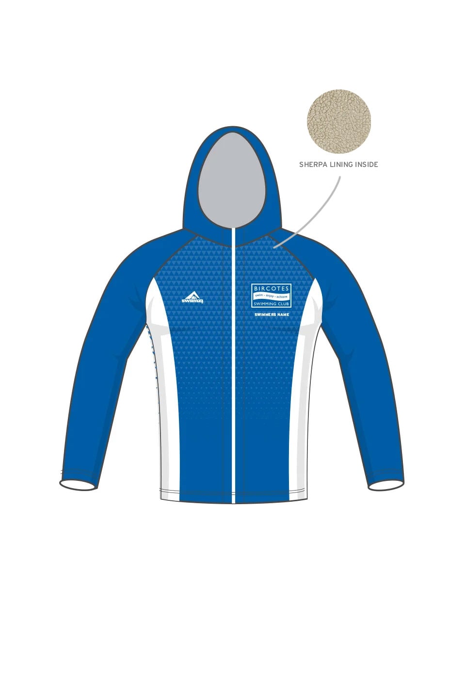 Bircotes SC Adult Unisex Winter Zipped Performance Hoodie image 0