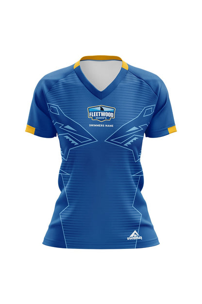 Fleetwood SC Kids Female Mako's Club Shirt - V-Neck image 0